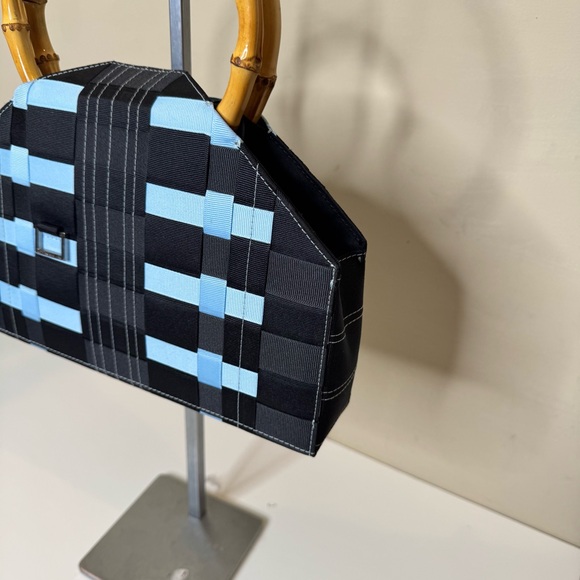 Jordan McMillan & Co. Woven Grosgrain Bag blue - Picture 3 of 12